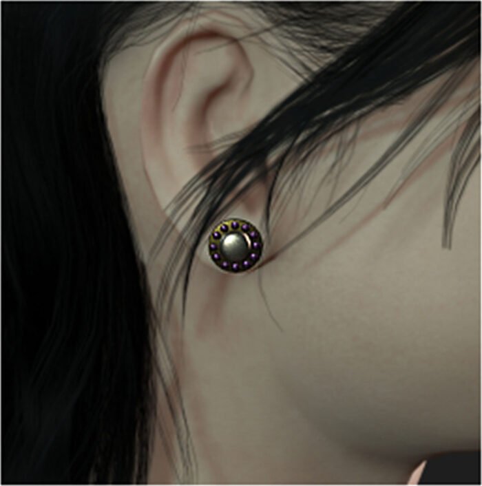 iClone Earrings 05 Free download - Image 1