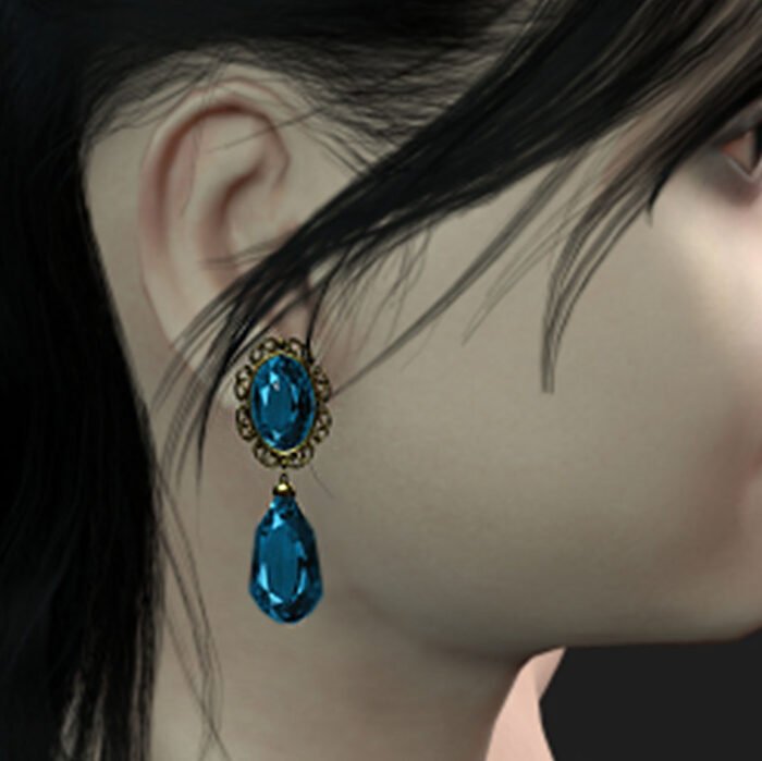 iClone Earrings 06 Free download - Image 1