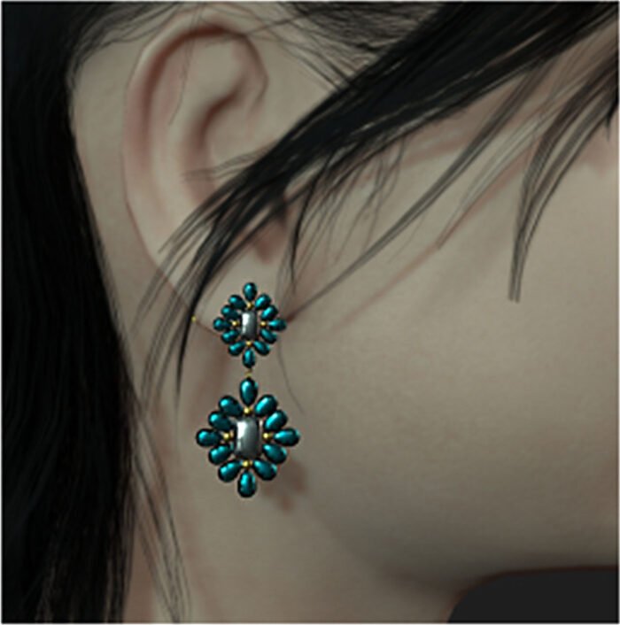 iClone Earrings 03 Free download - Image 1
