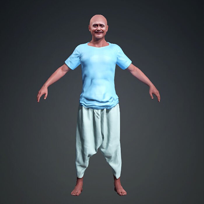 Indian old Man Character Fre Download - Image 1