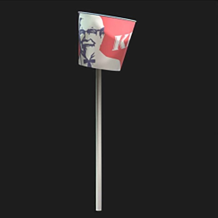 KFC Bucket Sign Prop – iClone Download - Image 1