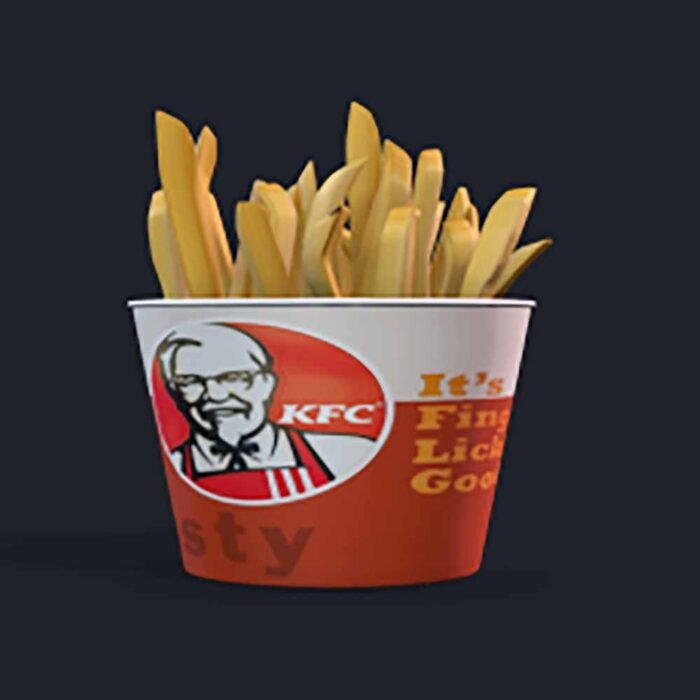 Fries Prop – iClone Fast Food Side - Image 1