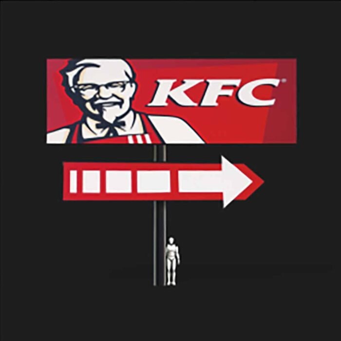 KFC Sign Prop – iClone Restaurant - Image 1